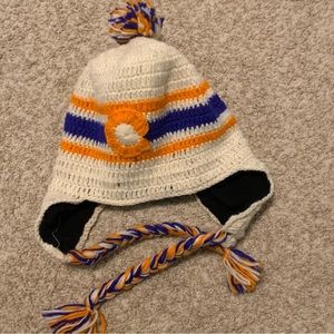 Colorado flag beanie Broncos colors